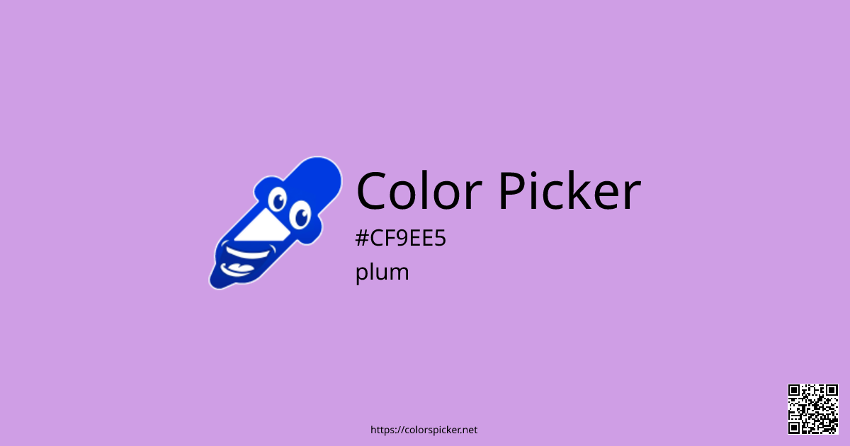 Color Picker: plum | #CF9EE5