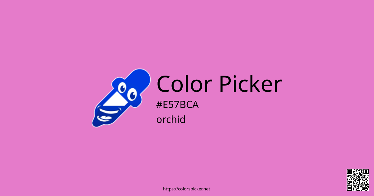 Color Picker: orchid | #E57BCA